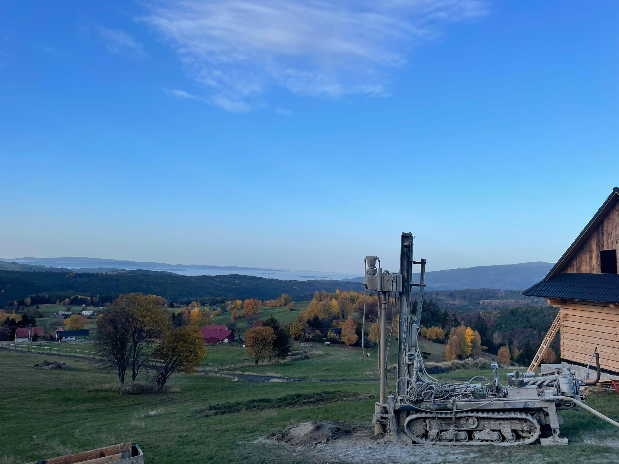 Priebeh vŕtania studne