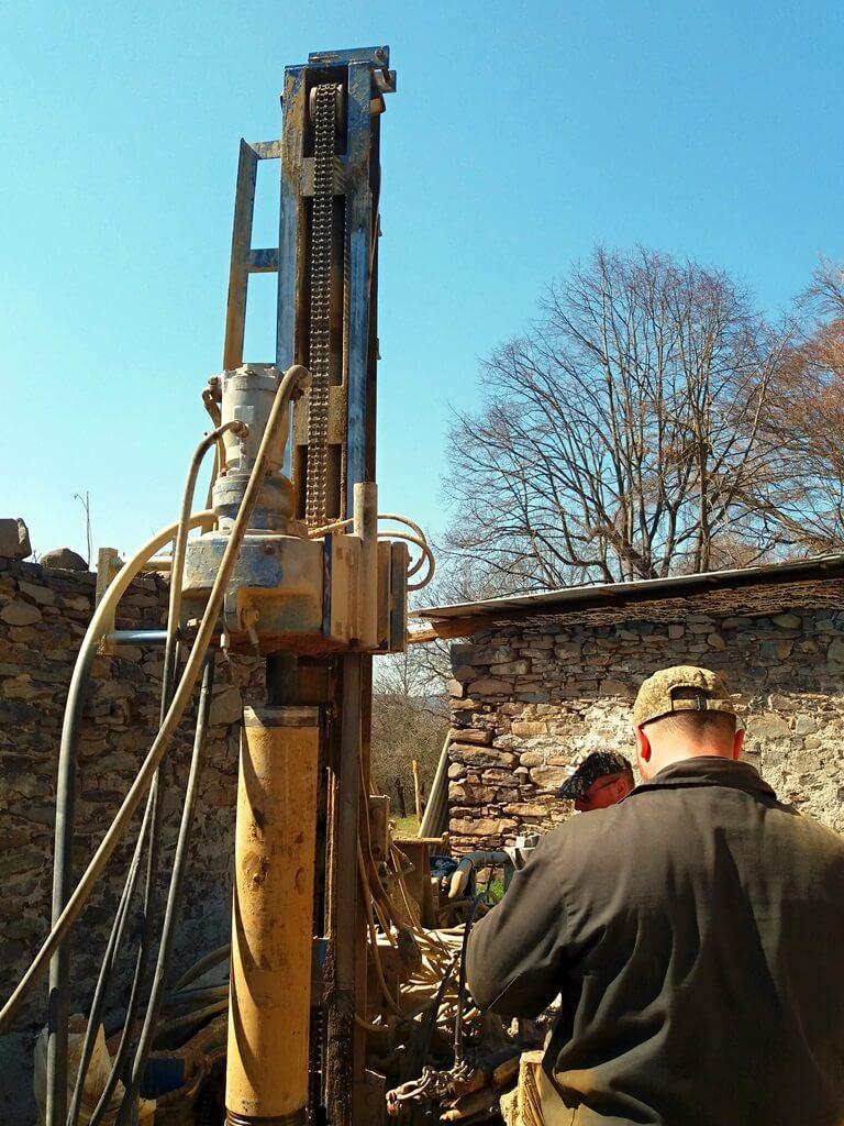 Vŕtanie studní - realizácia 4