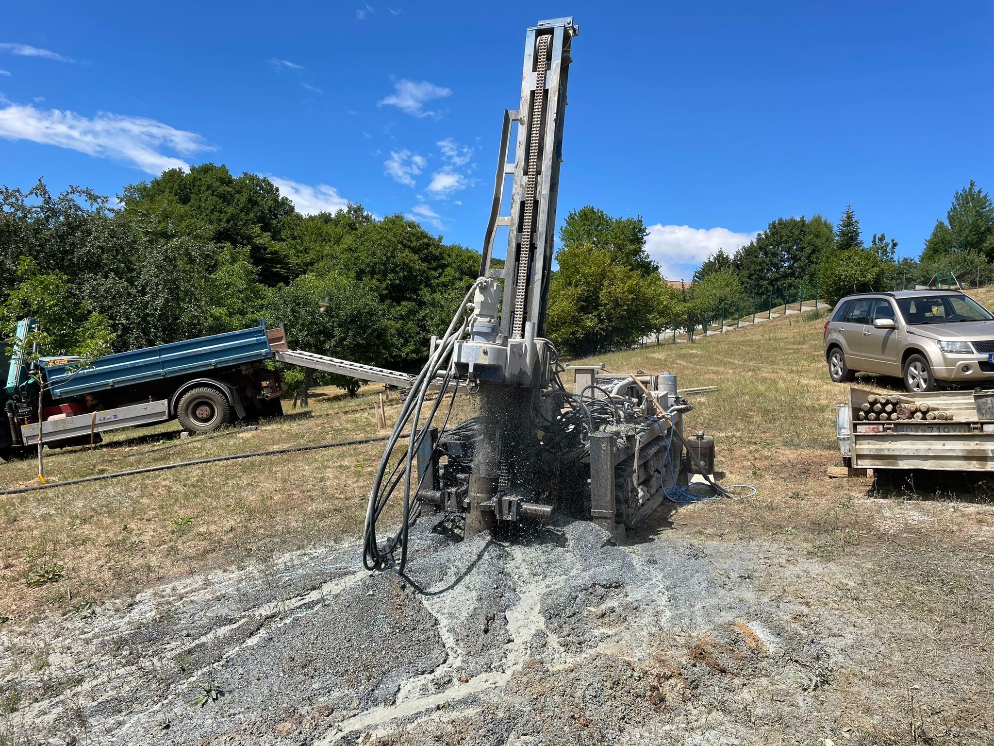 Vŕtanie studní Detva, Lučenec, Rimavská Sobota